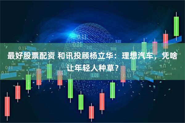 最好股票配资 和讯投顾杨立华：理想汽车，凭啥让年轻人种草？